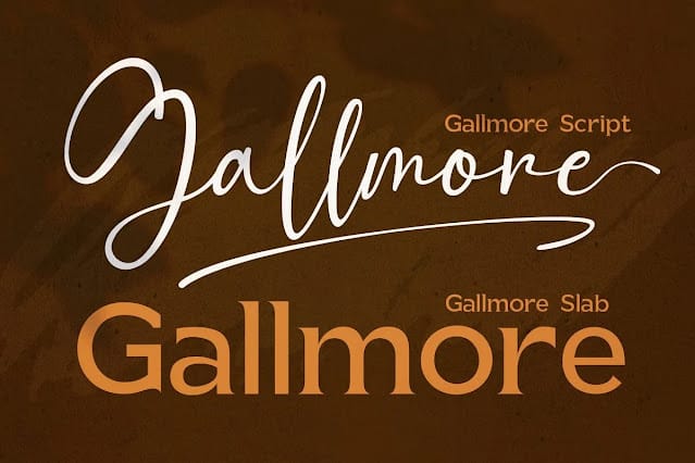 Gallmore Font Duo