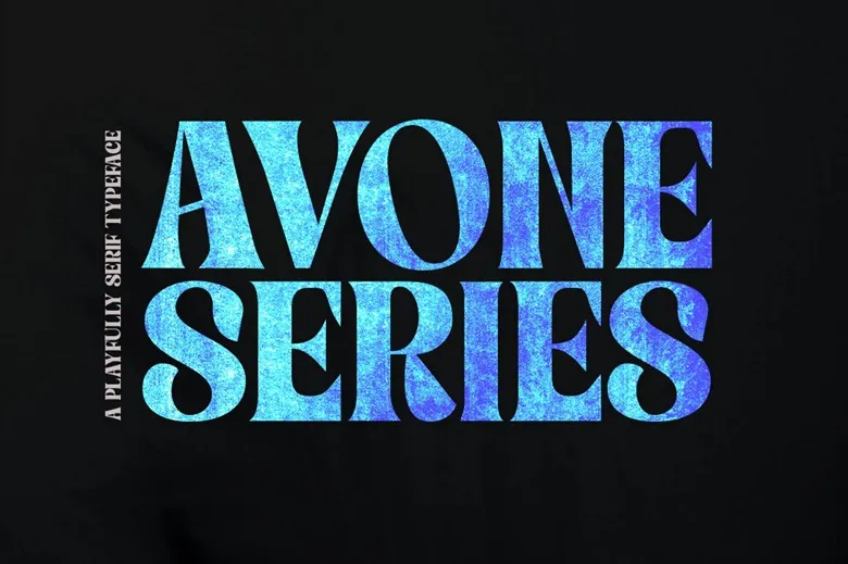 Avone Series Font