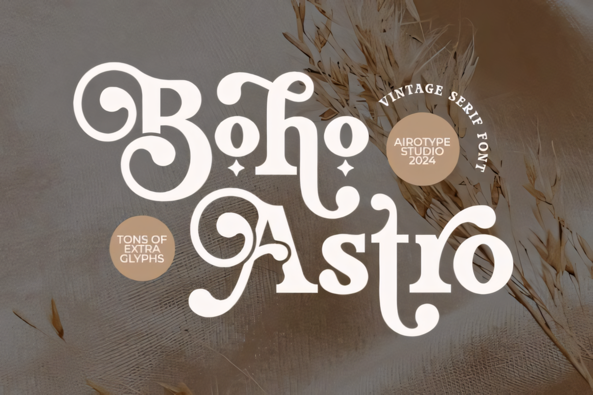 Boho Astro Font