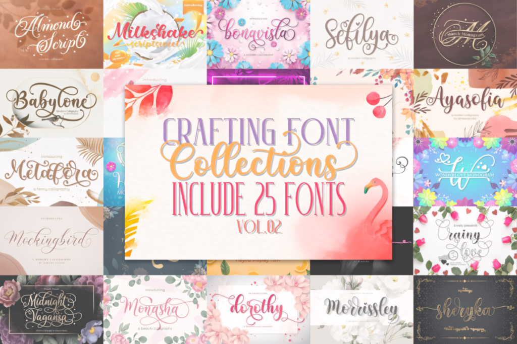 Crafting Font Bundle