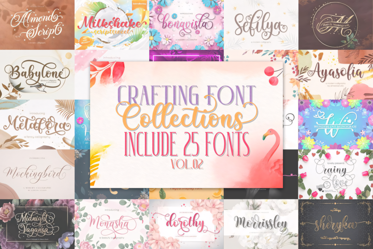 Crafting Font Bundle