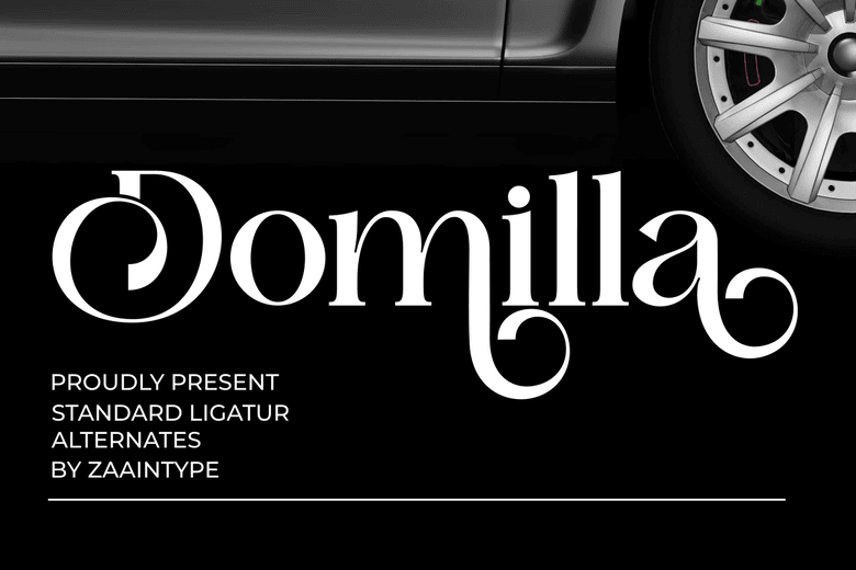 Domilla Font