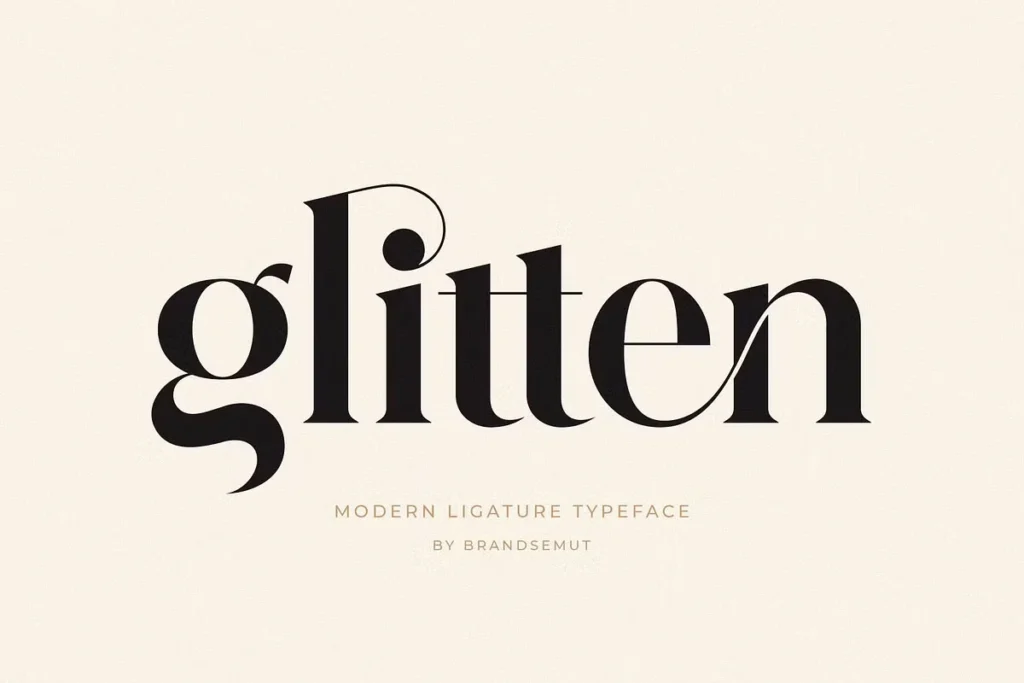 Glitten Font