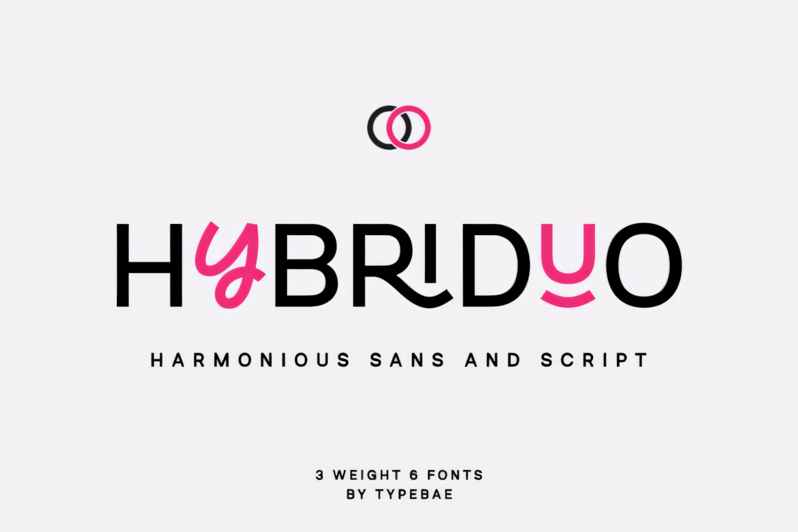 Hybriduo Font
