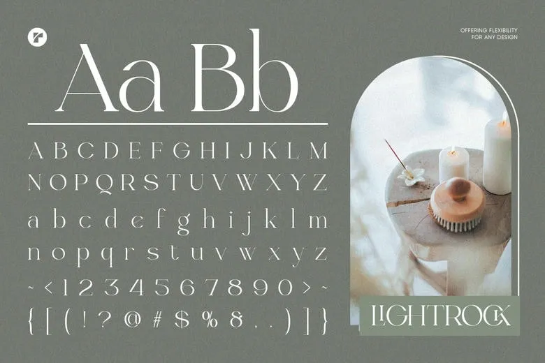 Light Rock Font