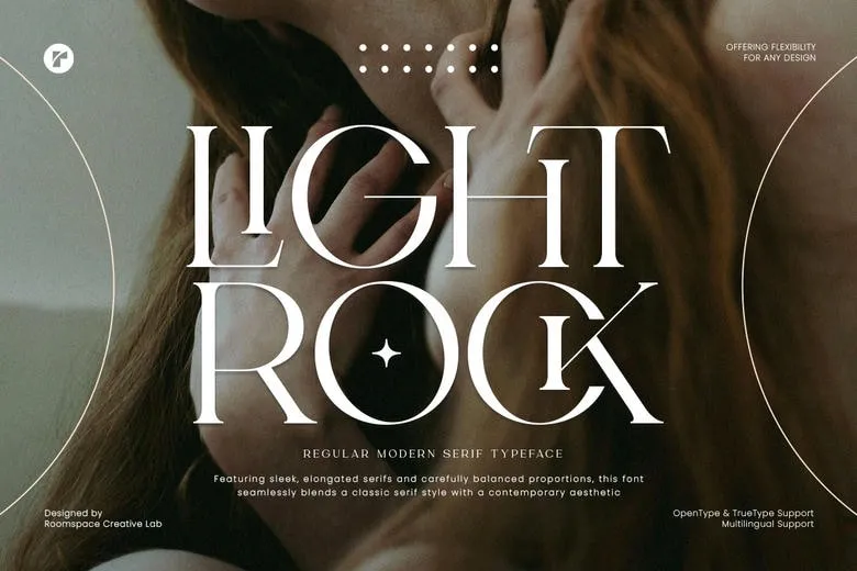Light Rock Font
