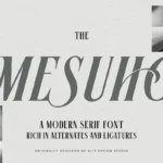 Mesuho Font