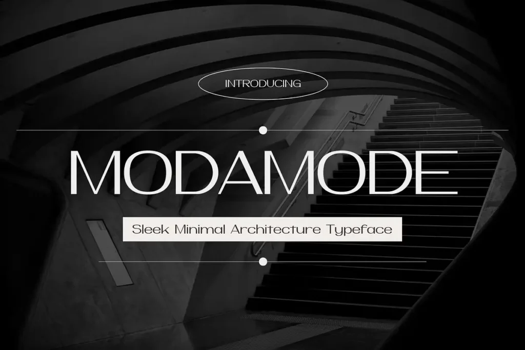 Modamode Font