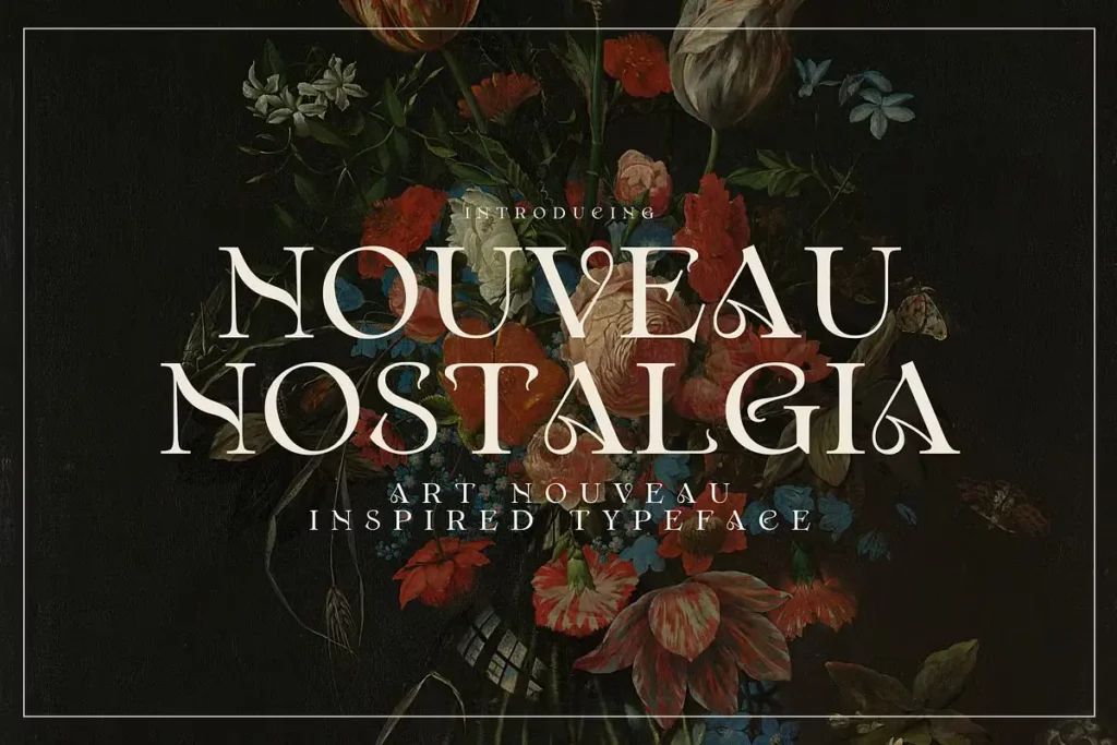 Nouveau Nostalgia Font