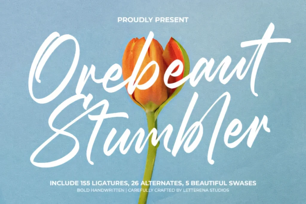 Orebeaut Stumbler Font