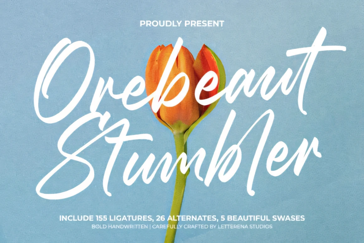 Orebeaut Stumbler Font