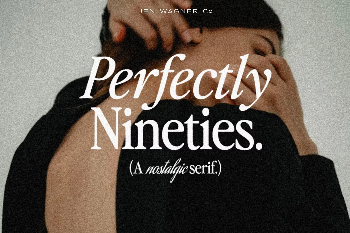 Perfectly Nineties Font