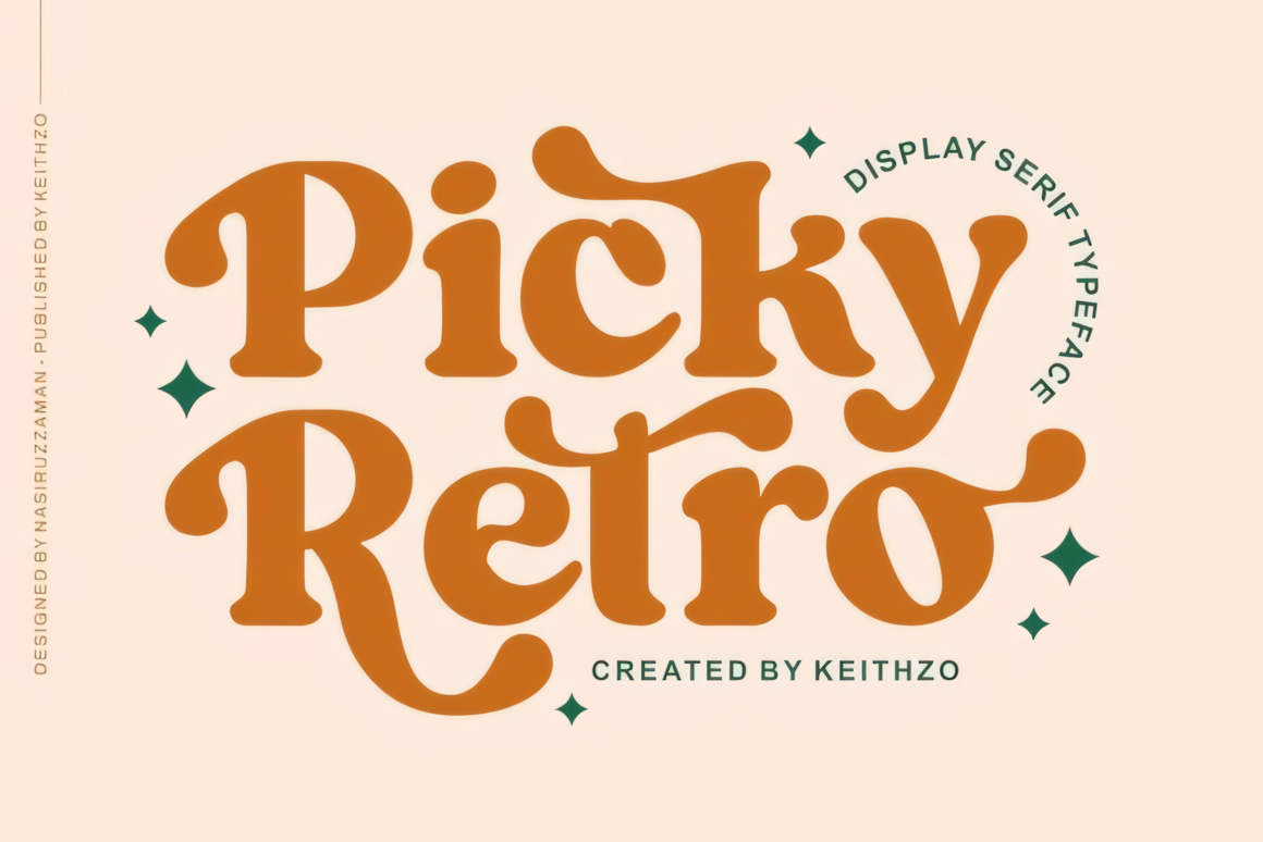 Picky Retro Fonts