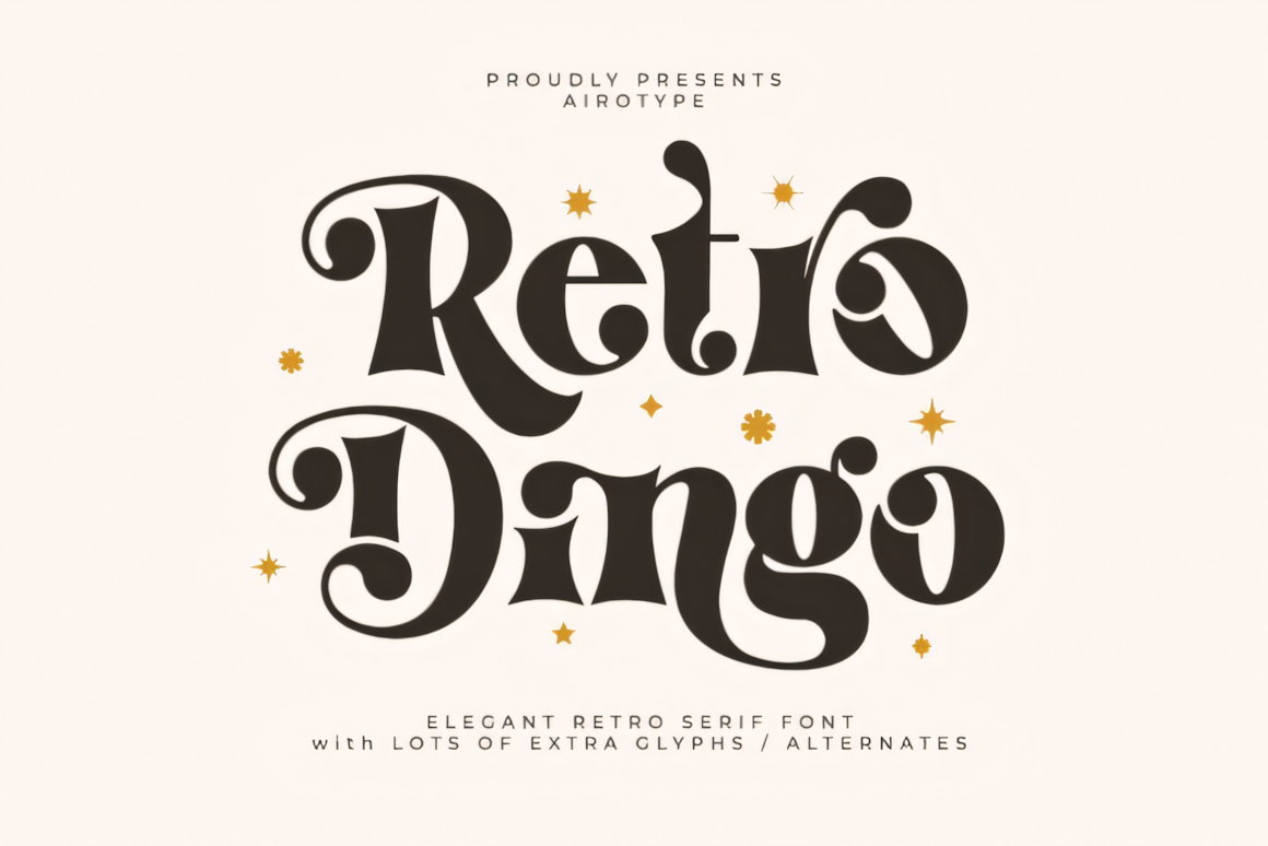 Retro Dingo Font
