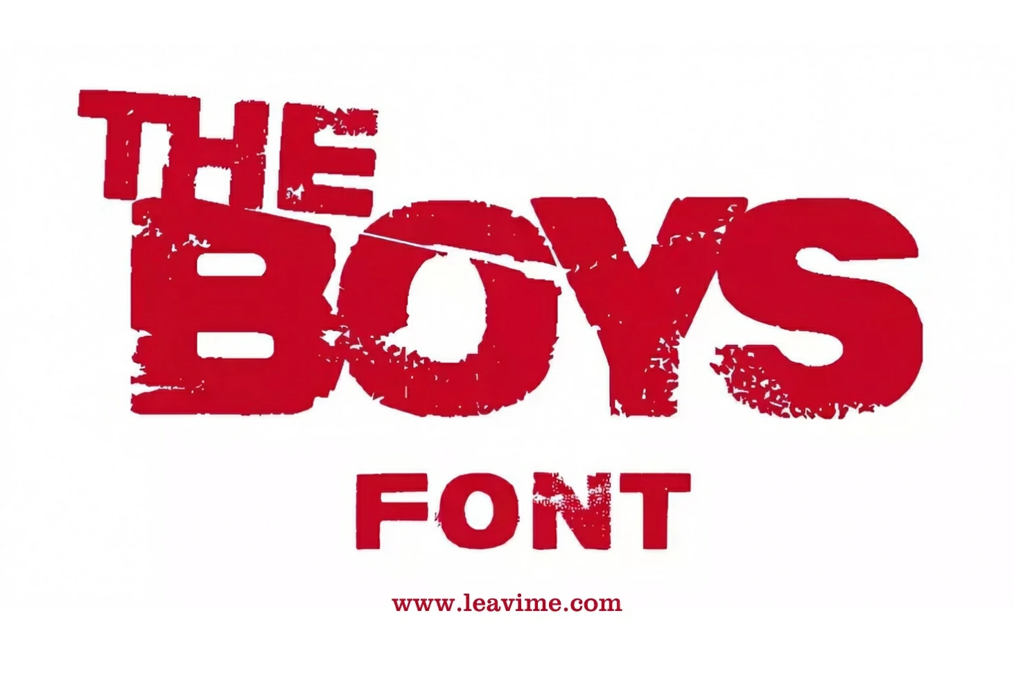 The Boys Font