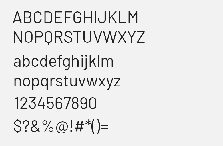 Barlow Font