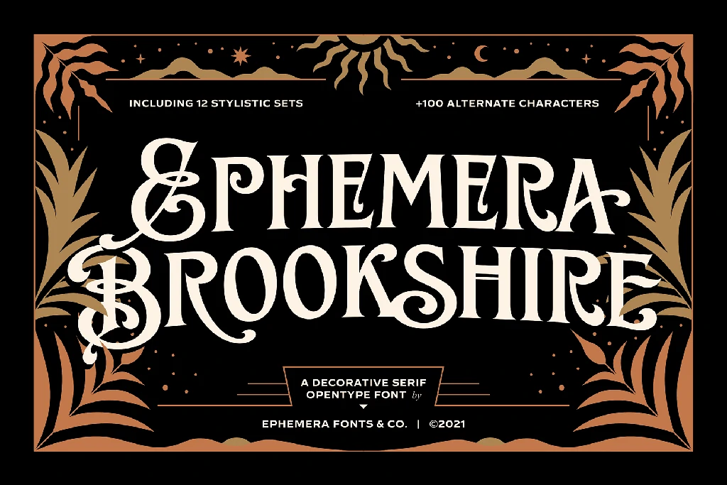 EFCO Brookshire Font