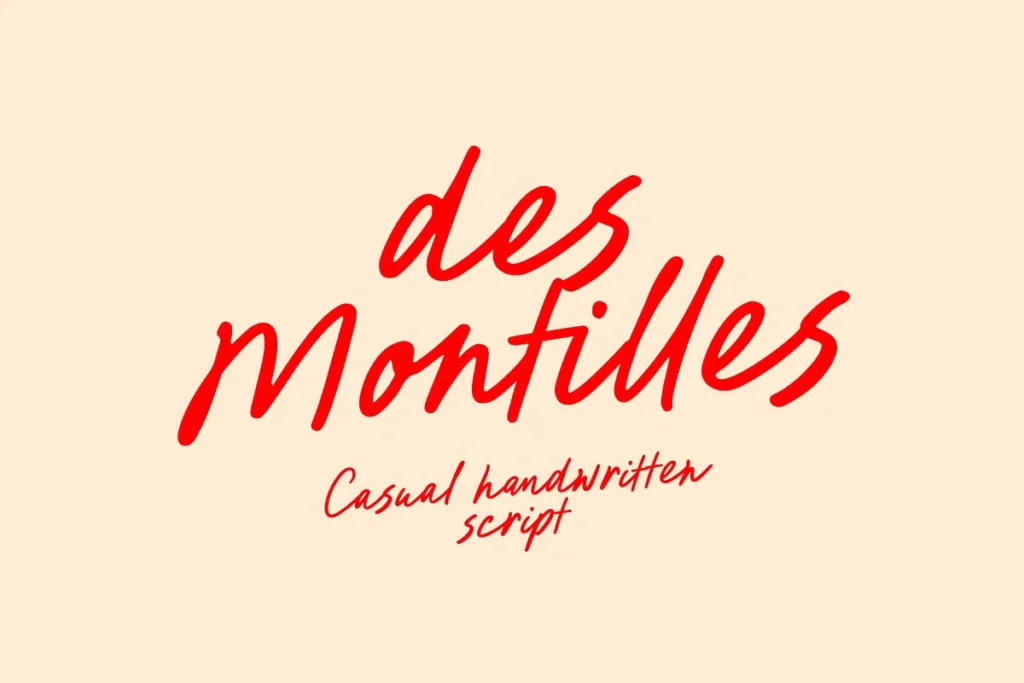 Des Montilles Font
