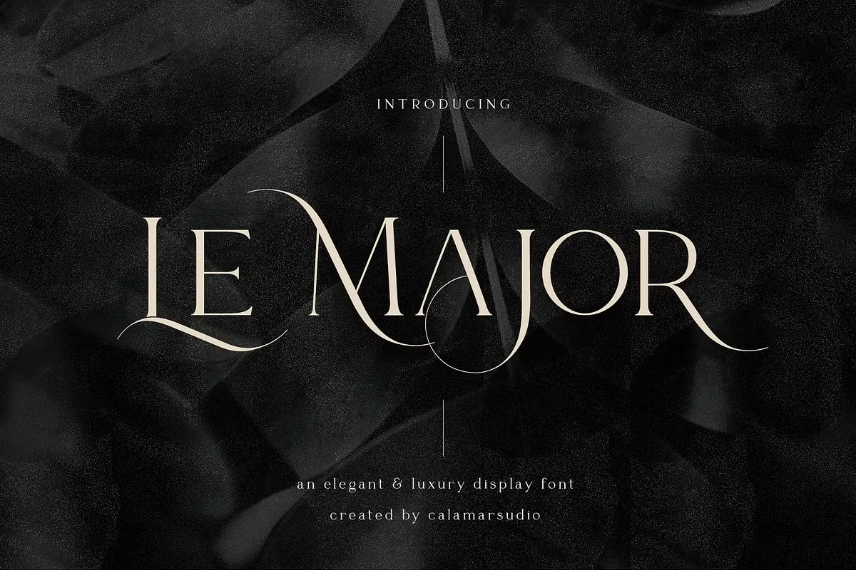 Le Major Serif Font
