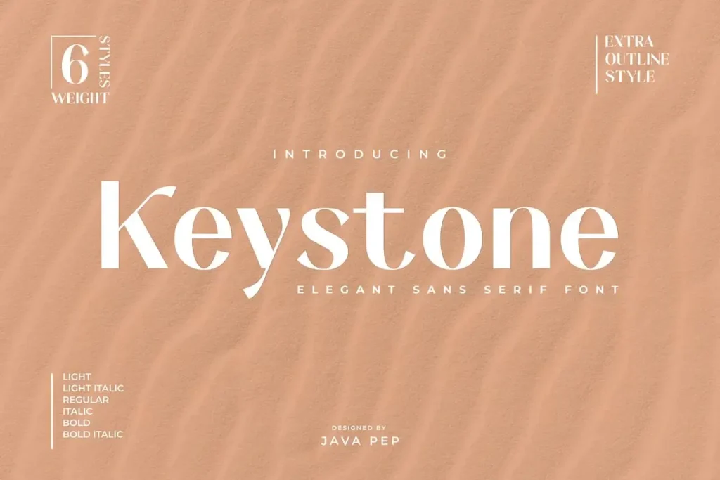 Keystone Font Family