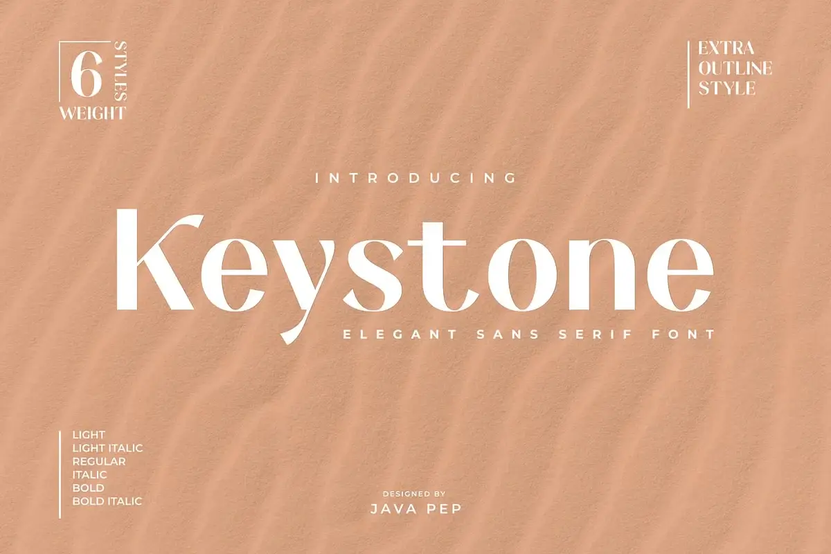 Keystone Font Family