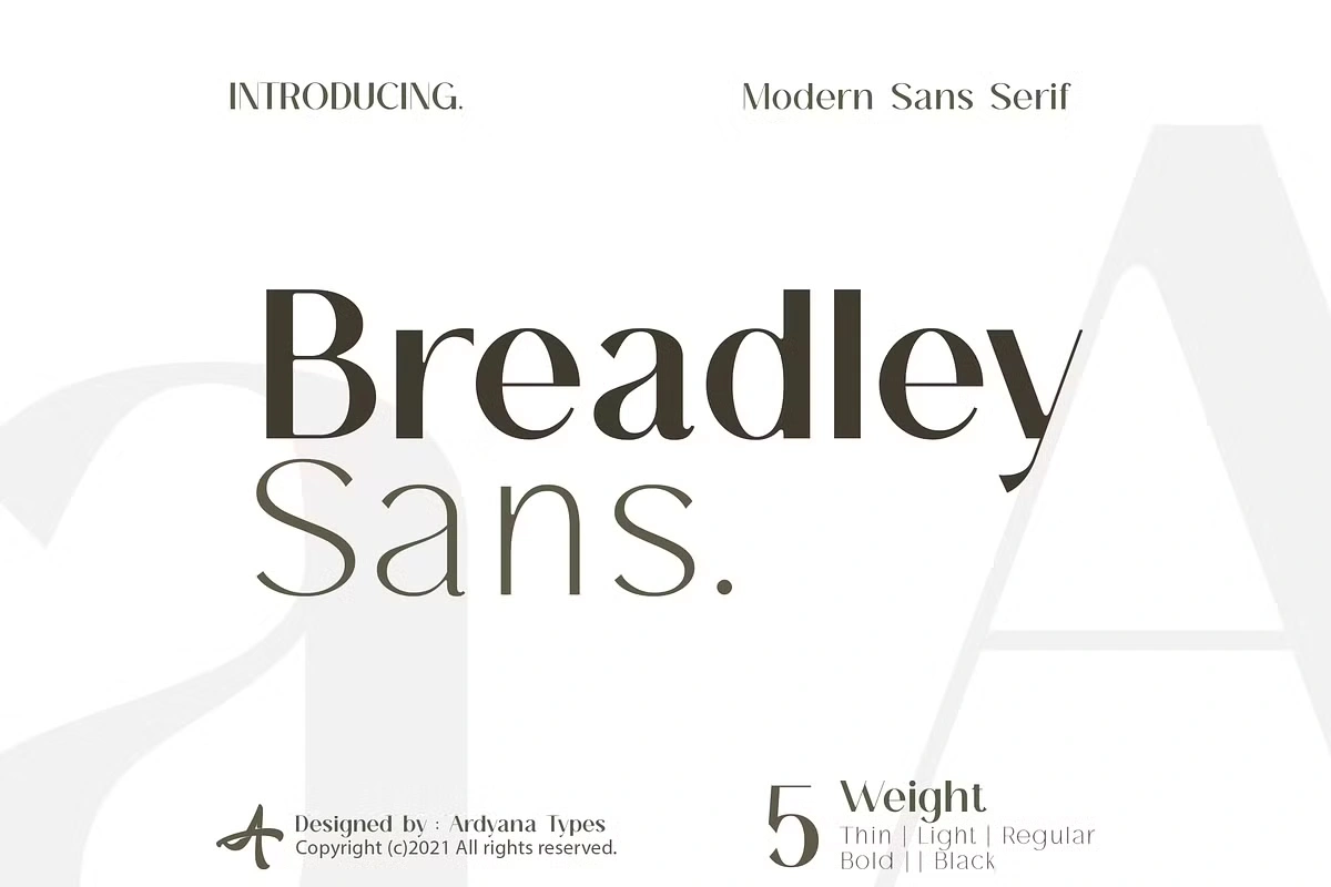 Breadley Sans Font