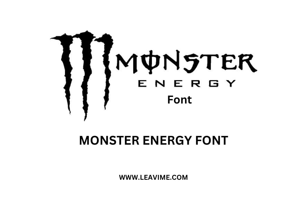 Monster Energy Font
