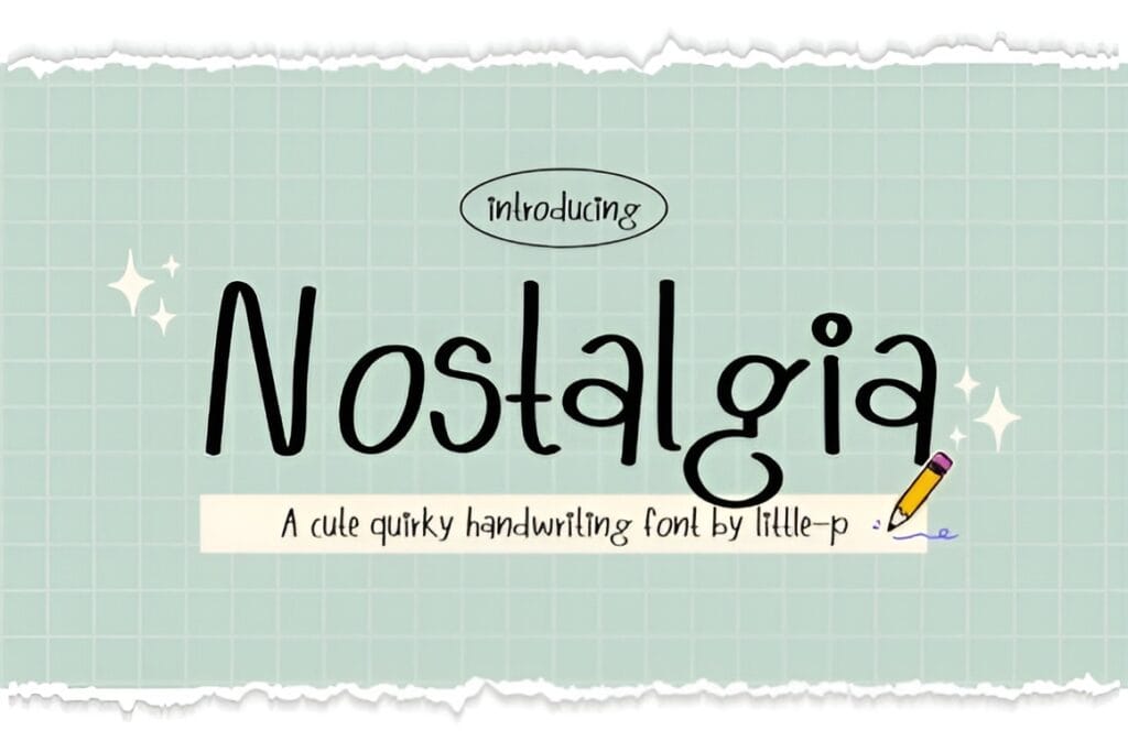 Nostalgia Font