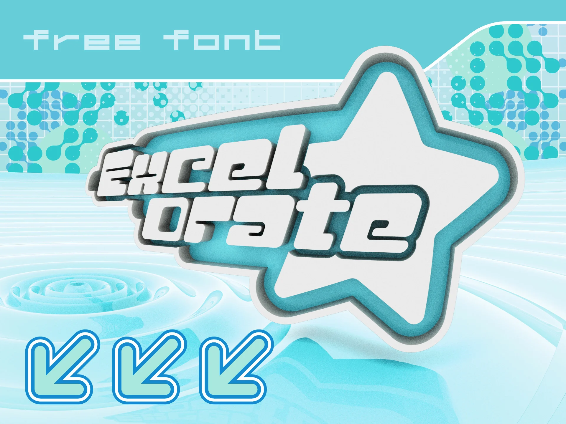 Excelorate Y2K Font