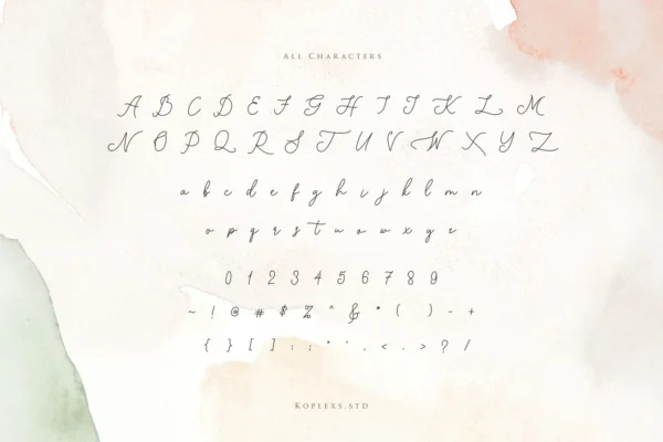 Lovely Pretty Font