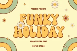 Funky Holiday Font