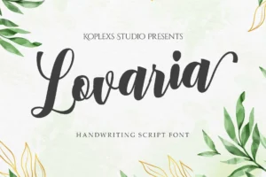 Lovaria Font