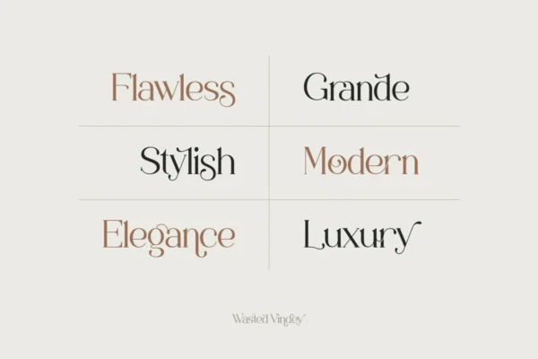Wasted Vindey Font