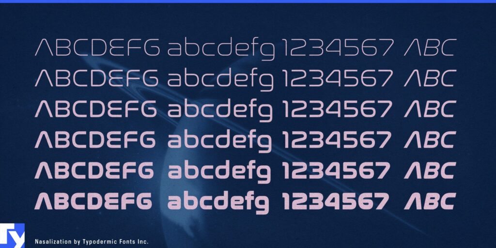 Nasalization Font