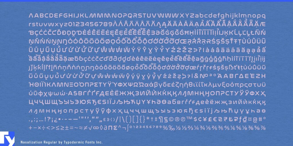 Nasalization Font