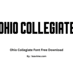 Ohio Collegiate Font