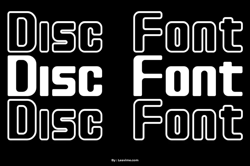 Disc Font