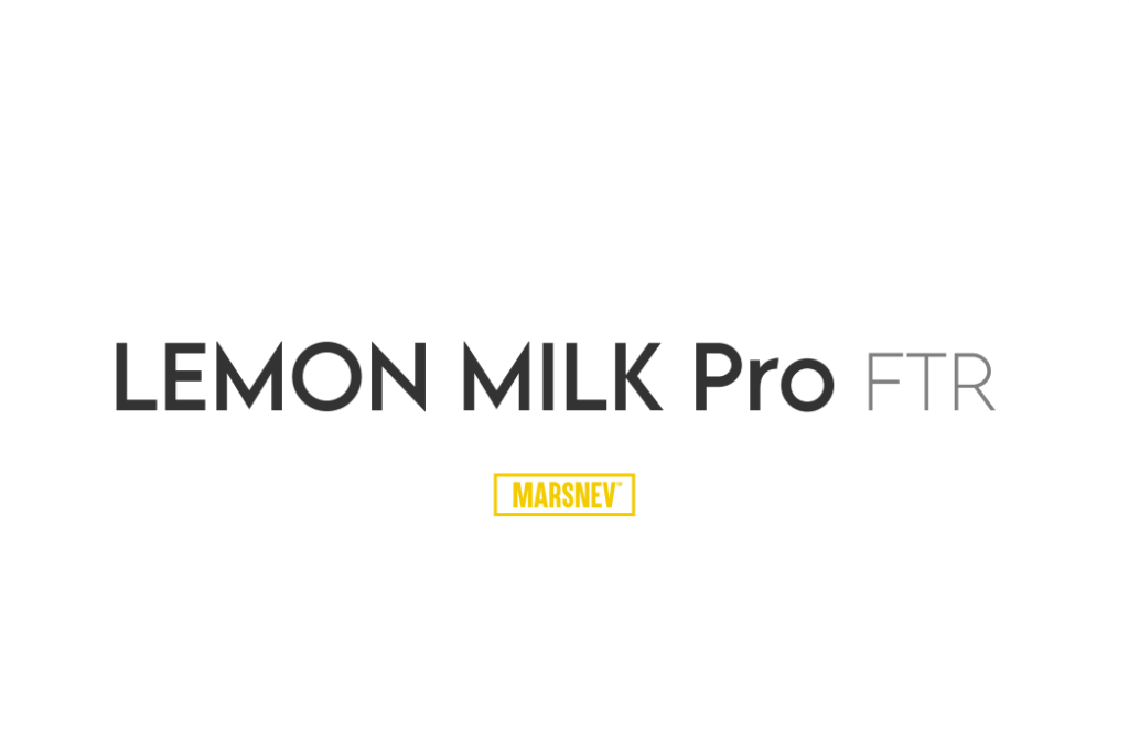 lemon and milk font